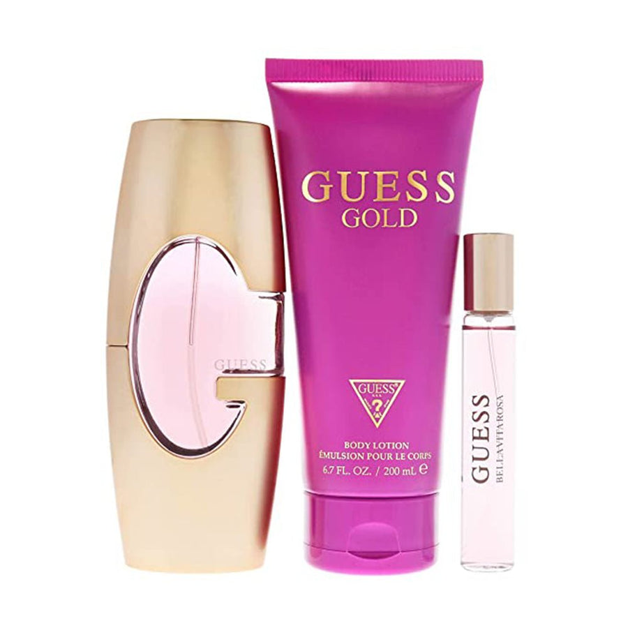 Guess Guess Gold Perfume Gift Set with Body Lotion