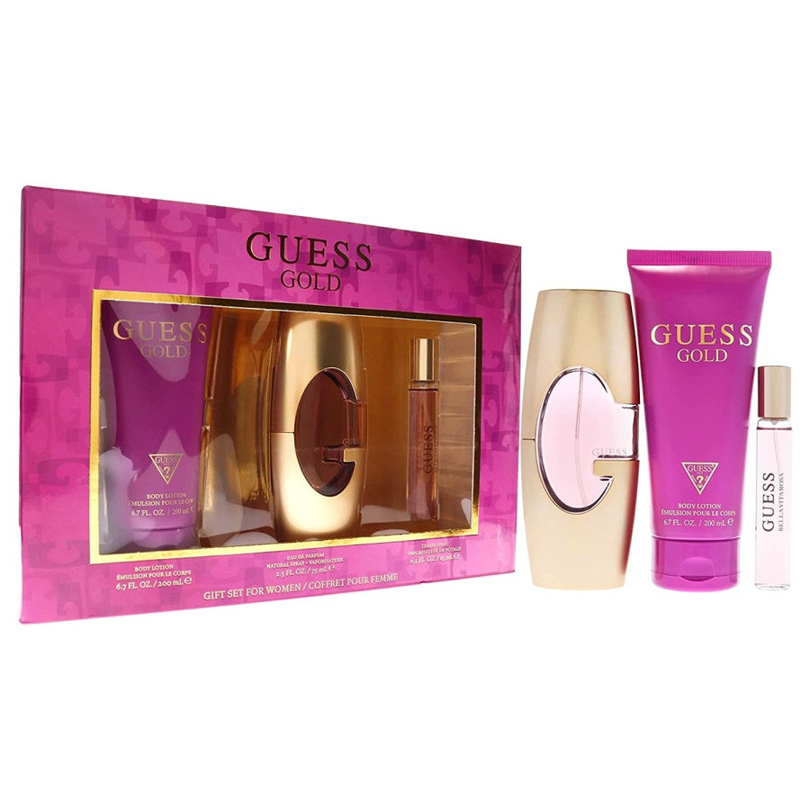 Guess Guess Gold Perfume Gift Set with Body Lotion