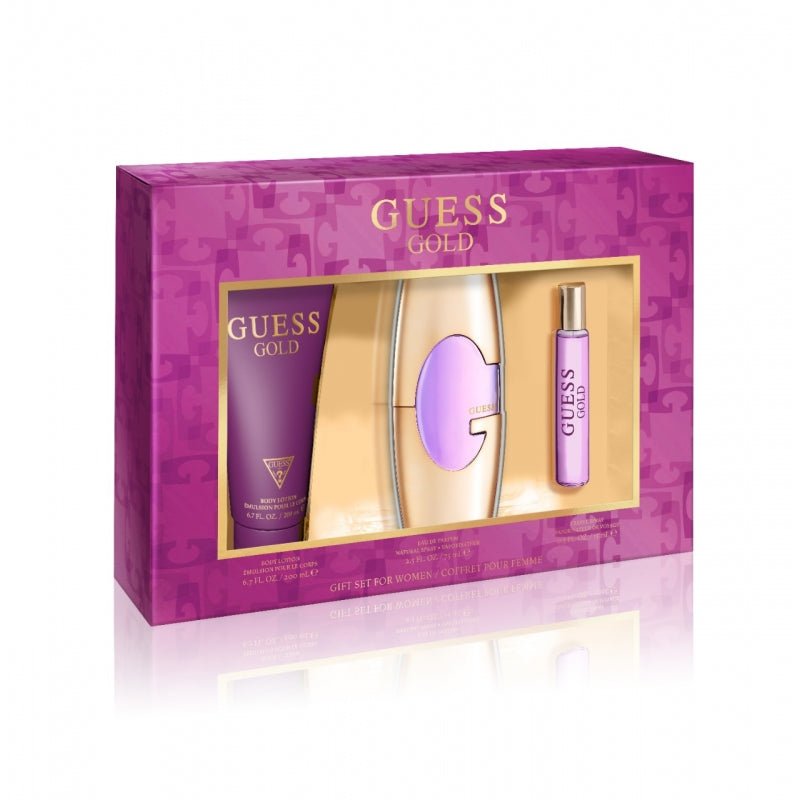 Guess Guess Gold Perfume Gift Set with Body Lotion