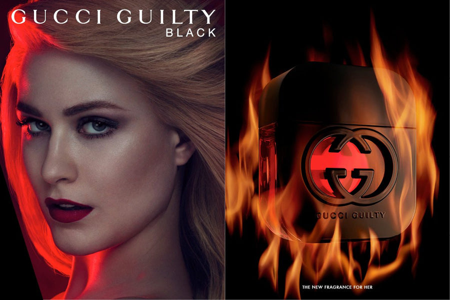 Gucci Guilty Black Women Perfume 1.7oz 50ml 2.5oz 75ml EAU DE TOILETTE SPRAY  