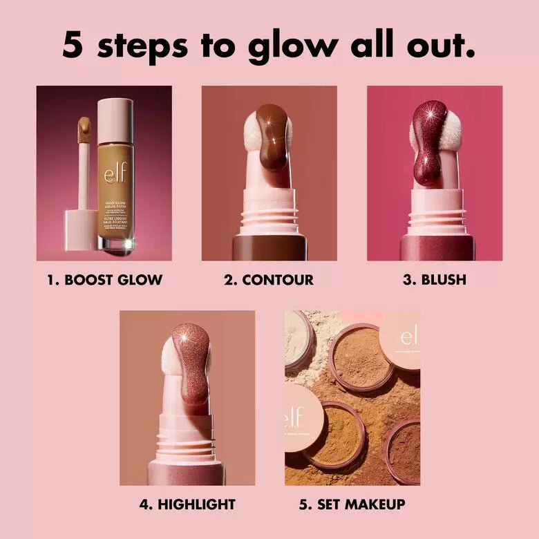 E.L.F Halo Glow Liquid Filter 31.5ml Luminous, Dewy Complexion