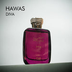 Rasasi Hawas Diva EDP Women Perfume 3.4oz 100ml EAU DE PARFUM SPRAY