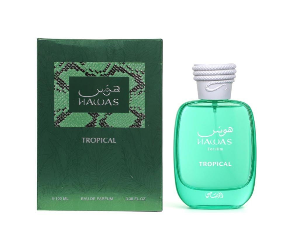 Rasasi Hawas Tropical EDP Men Perfume 3.4oz 100ml EAU DE PARFUM SPRAY