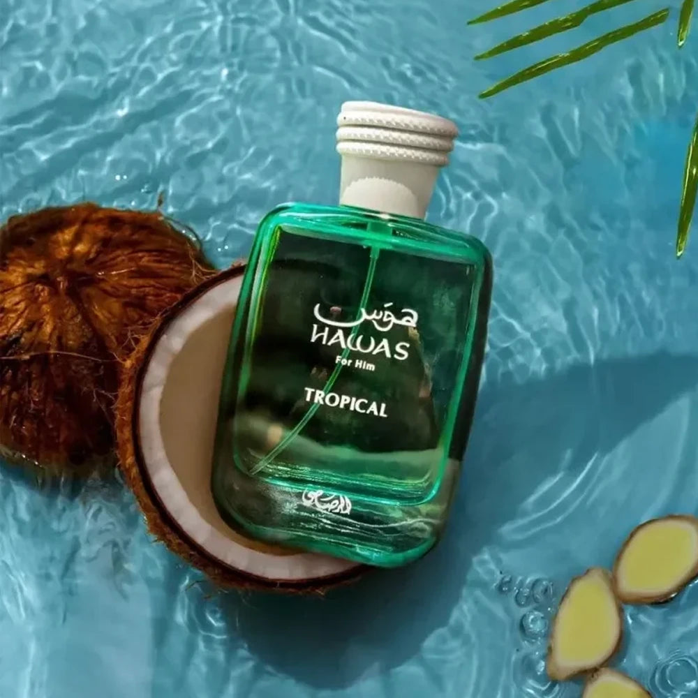 Rasasi Hawas Tropical EDP Men Perfume 3.4oz 100ml EAU DE PARFUM SPRAY
