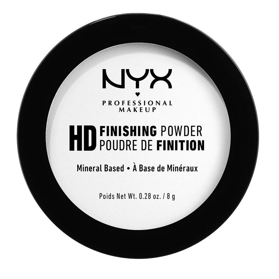 NYX HD High Definition Finishing Powder 3.3g, Translucent, Lightweight, Matte Finish #color_Translucent