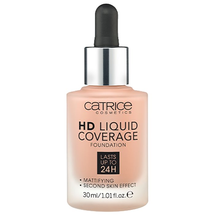 Catrice HD Liquid Coverage Foundation Velvety-Patte, Perfect Complexion #color_040 Warm Beige