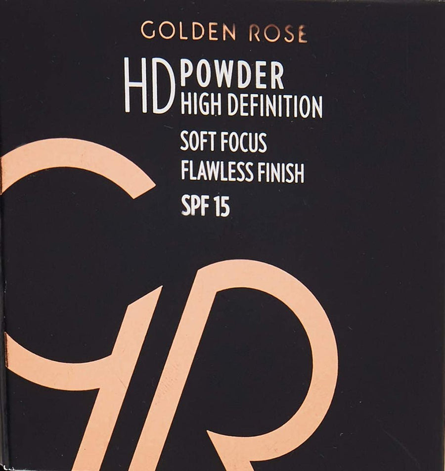 Golden Rose HD Powder High Definition Flawless Finish, Reduces Imperfections