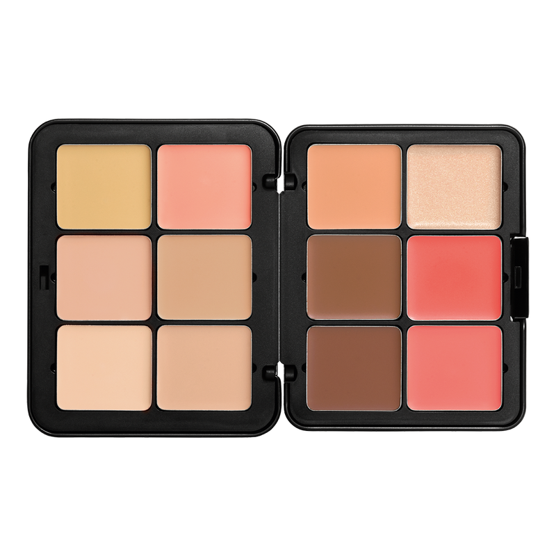 Make Up For Ever HD Skin Face Palette 26.5g, 6 Foundations, 6 Blushes #color_Harmony 1