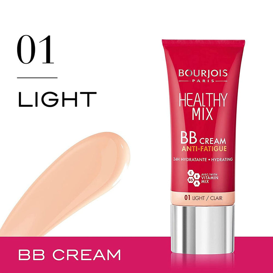 Bourjois Healthy Mix BB Cream 1.0oz 30ml Lightweight Vitamin Enhanced #color_01 Light / Clear