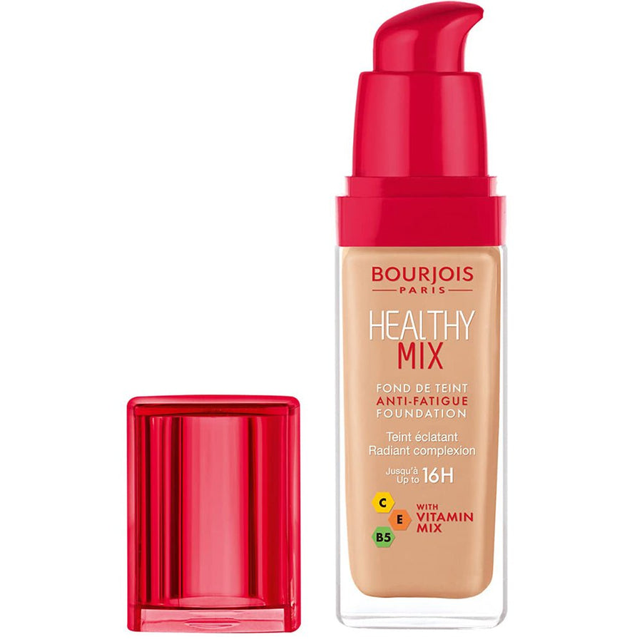 Bourjois Healthy Mix Foundation 1.0oz 30ml Buildable Smooth Matte Finish #color_N55 Dark Beige