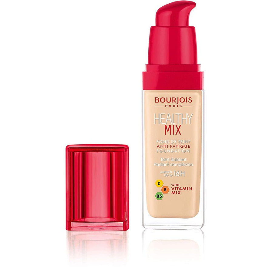 Bourjois Healthy Mix Foundation 1.0oz 30ml Buildable Smooth Matte Finish #color_50 Rose Ivory