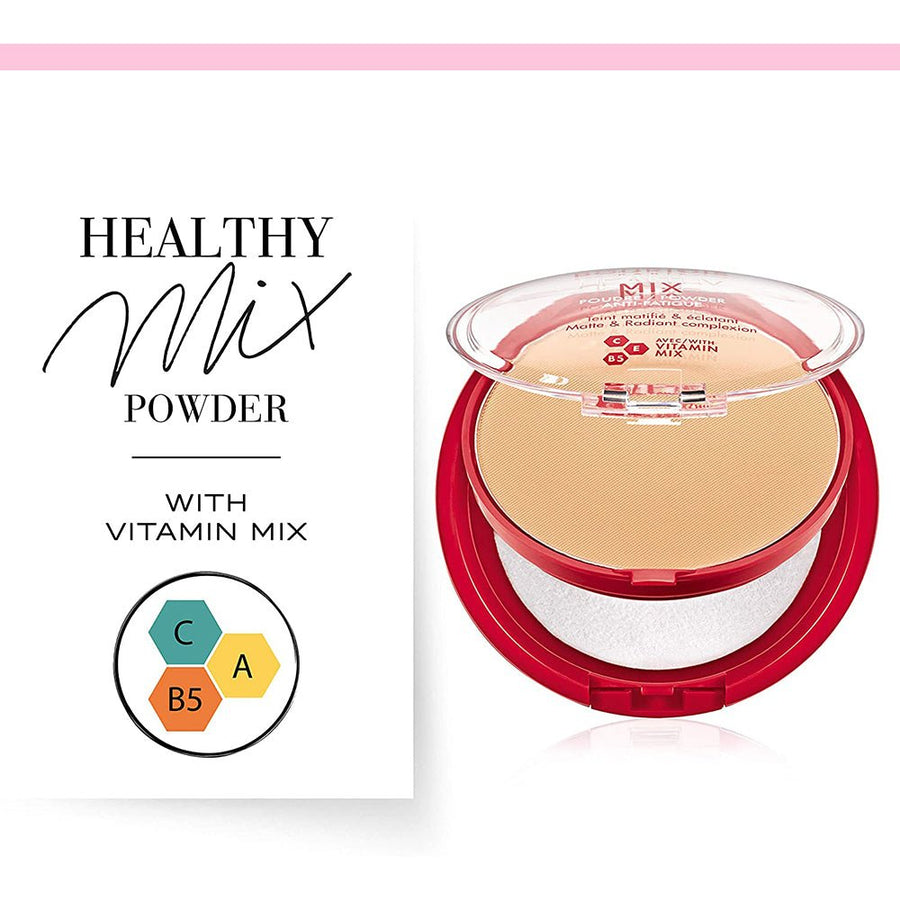 Bourjois Healthy Mix Powder 0.28oz 8g Buildable Smooth Matte Finish