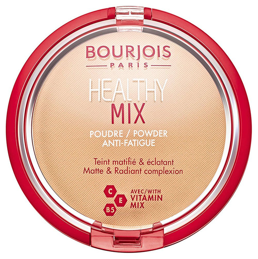 Bourjois Healthy Mix Powder 0.28oz 8g Buildable Smooth Matte Finish #color_02 Light Beige