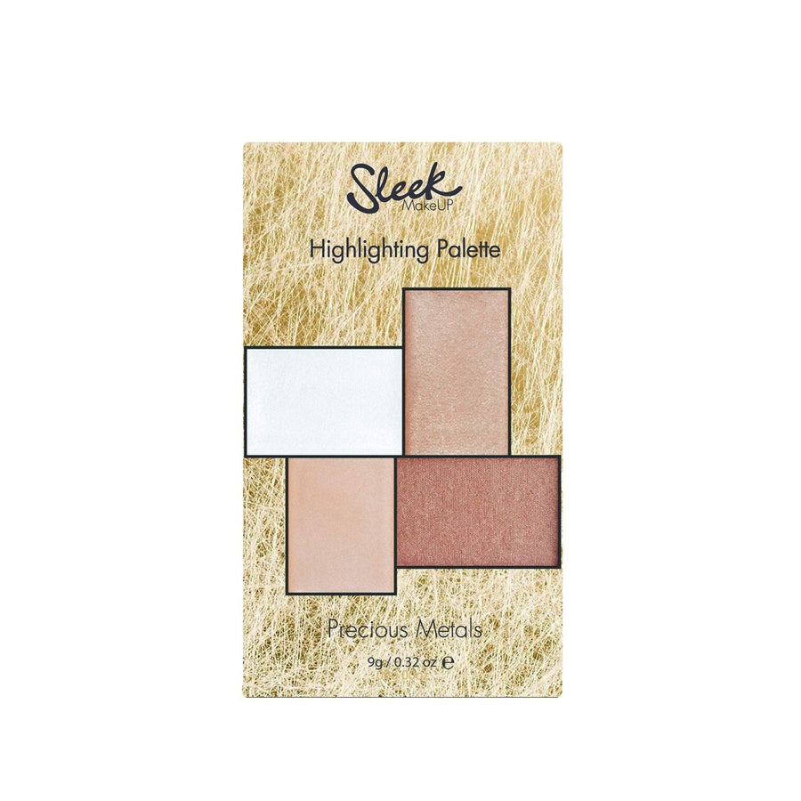 Sleek Highlighting Palette 9g Precious Metals | Ramfa Beauty #color_029