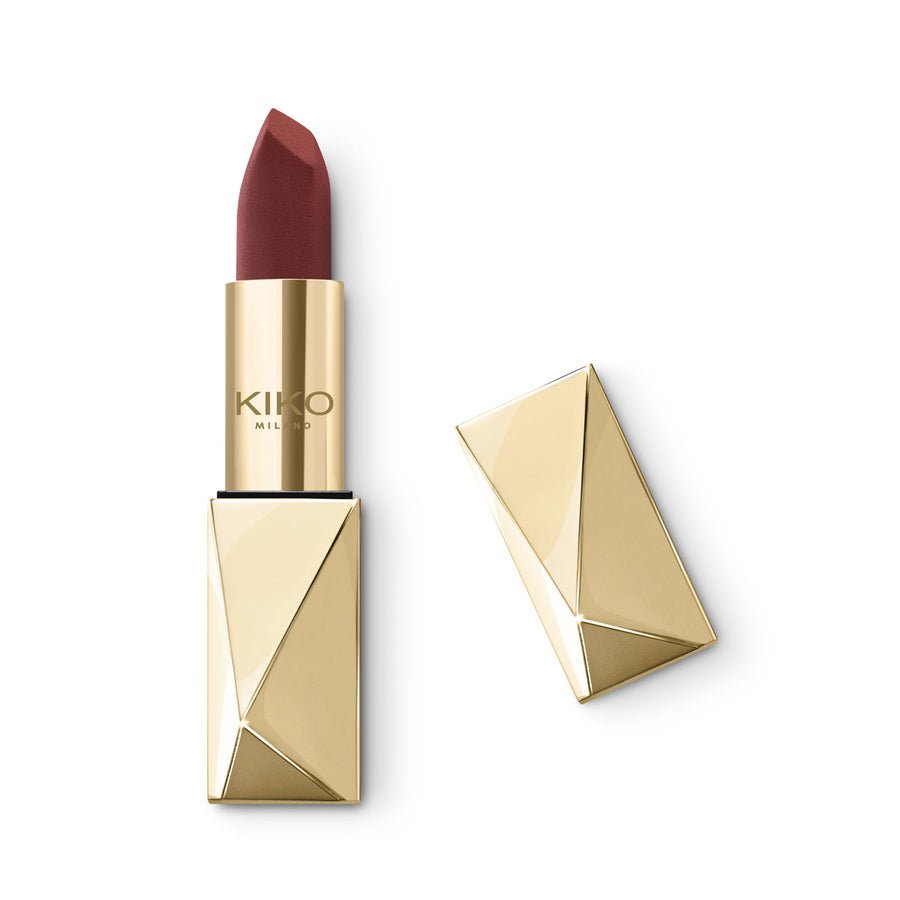 Kiko Holiday Gems Lasting Luxury Matte Lipstick | Ramfa Beauty #color_09 Vino Dolce