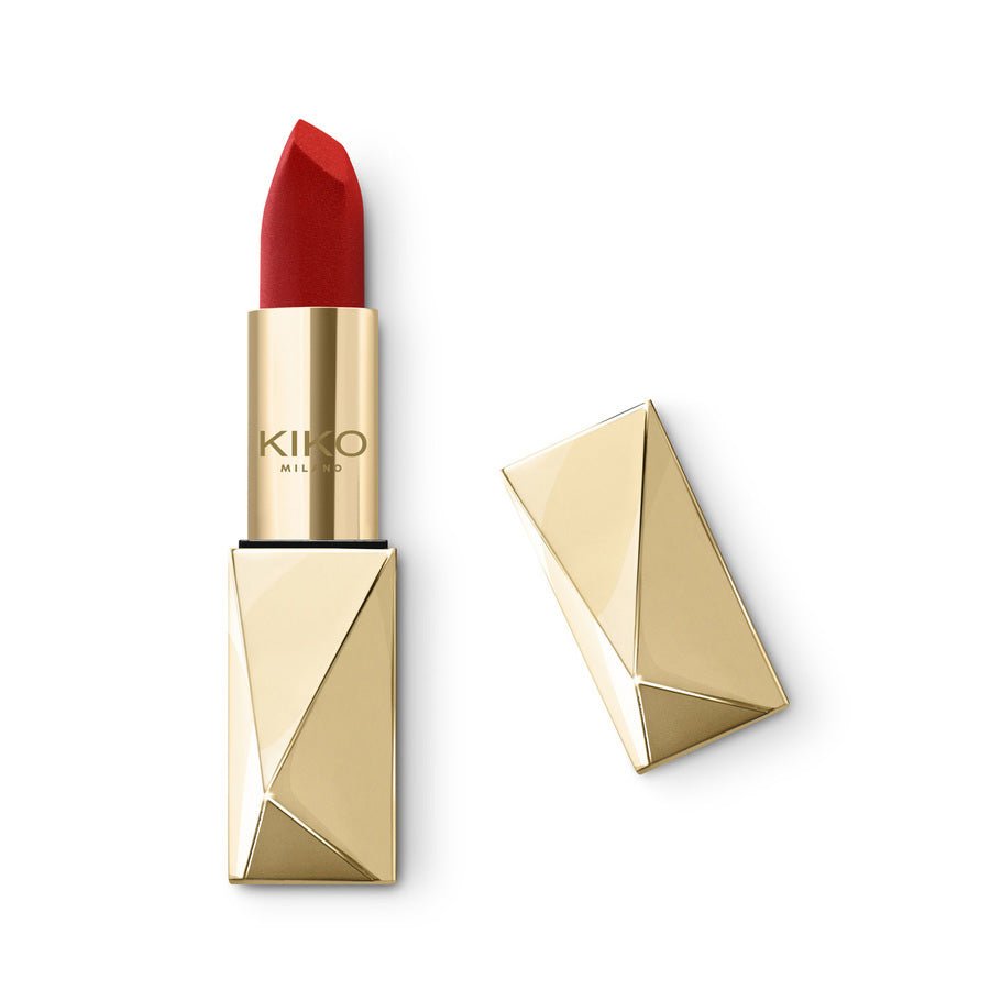 Kiko Holiday Gems Lasting Luxury Matte Lipstick | Ramfa Beauty #color_07 Red Velvet