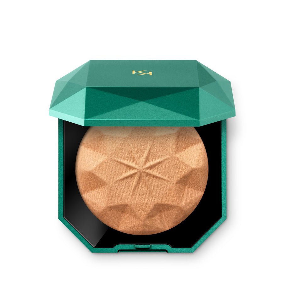 Kiko Holiday Gems Precious Matte Powder 8.5g, Blurs, Mattifies and Sets #color_.03 Honey