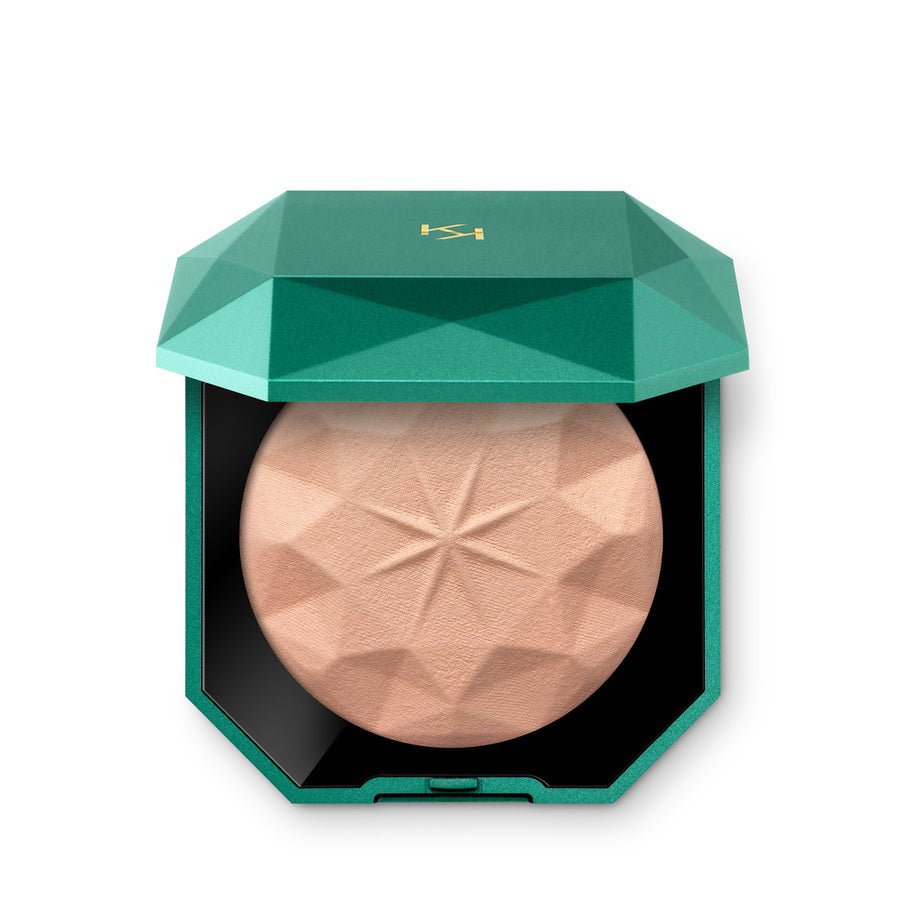 Kiko Holiday Gems Precious Matte Powder 8.5g, Blurs, Mattifies and Sets #color_02 Cookie