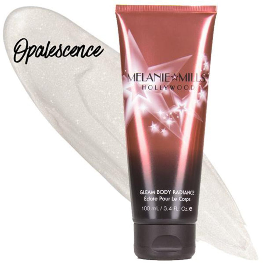 Melanie Mills Hollywood Gleam Body Radiance 30ml 100ml, Makeup, Moisturizer, Glow for Face Body #color_Opalesence.