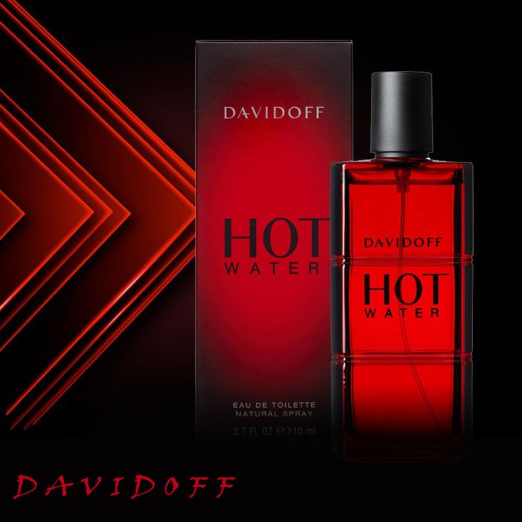 Davidoff Hot Water Men Perfume 3.7oz 110ml EAU DE TOILETTE SPRAY  