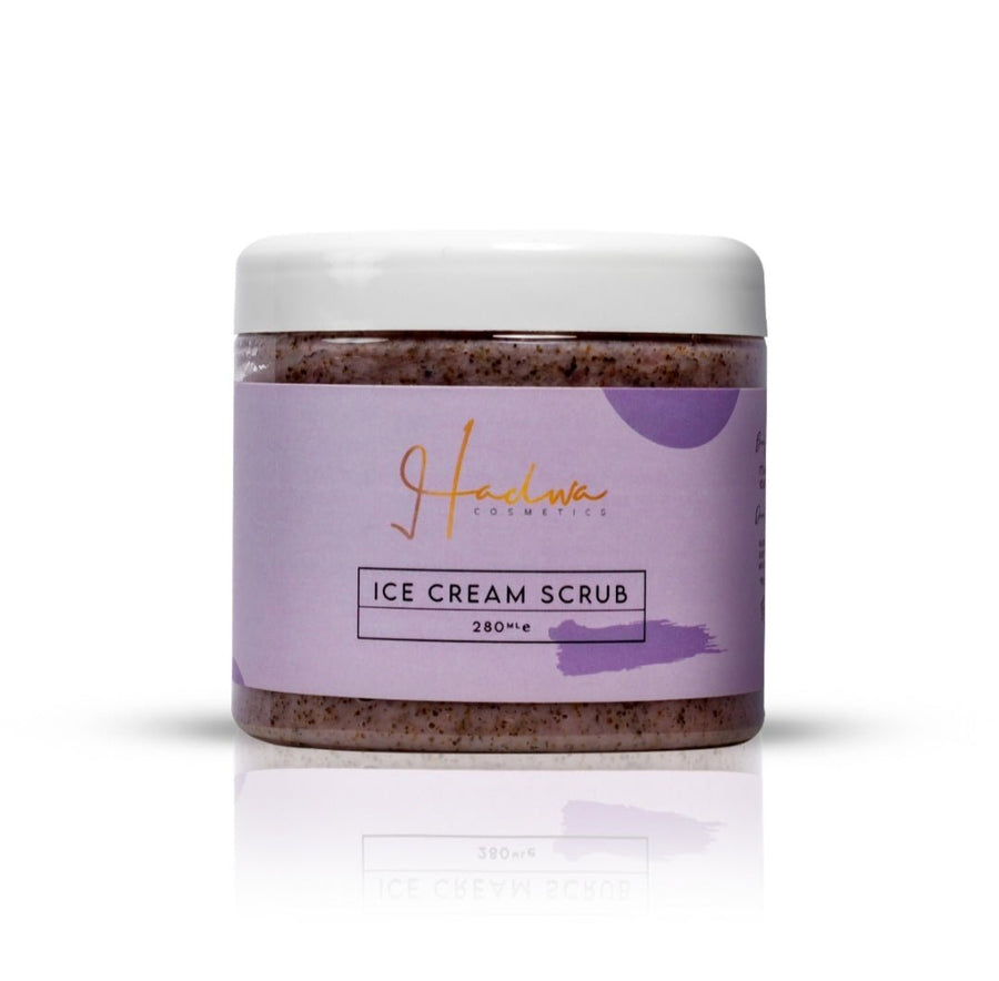 Hadwa Cosmetics Ice Cream Scrub Body Scrub 280 G  