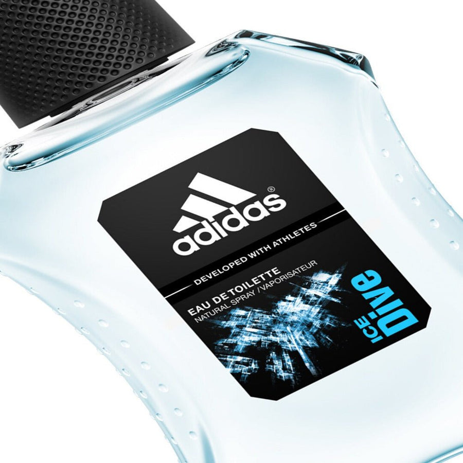 Adidas Ice Dive Men Perfume 3.4oz 100ml EAU DE TOILETTE SPRAY  