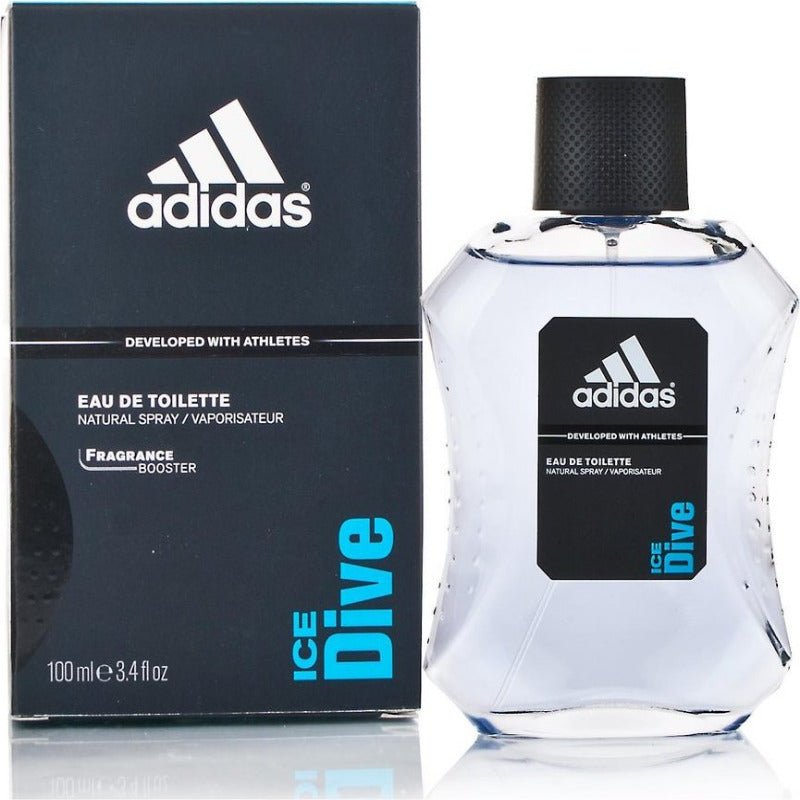 Adidas Ice Dive Men Perfume 3.4oz 100ml EAU DE TOILETTE SPRAY  