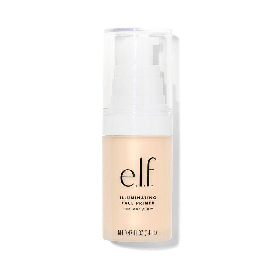 E.L.F Illuminating Face Primer 14ml Radiant Glow with Subtle Shimmer, All Skin Types