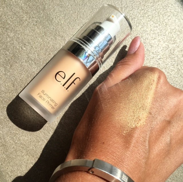 E.L.F Illuminating Face Primer 14ml Radiant Glow with Subtle Shimmer, All Skin Types