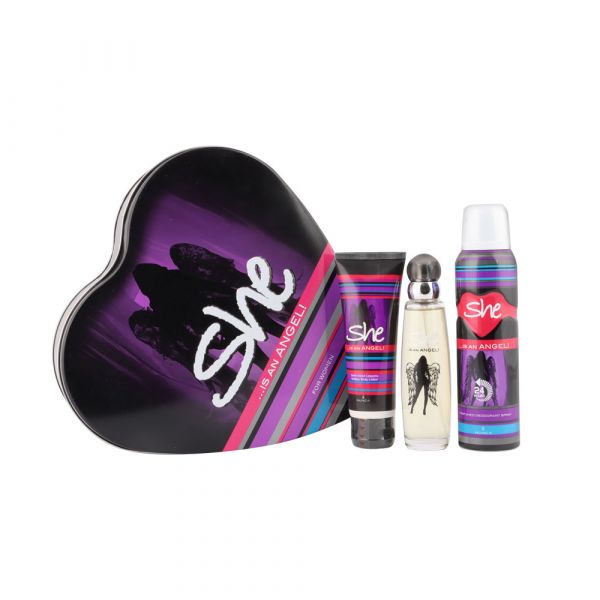 She Is An Angel Gift Set 3PC EDT (L)