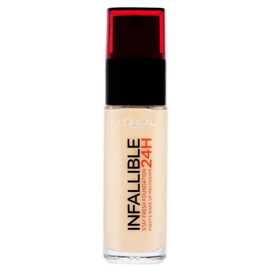 L'Oreal Paris Infallible 24H Liquid Foundation 30ml, Hydrating, Waterproof, Full Coverage Base #color_015 Porcelain