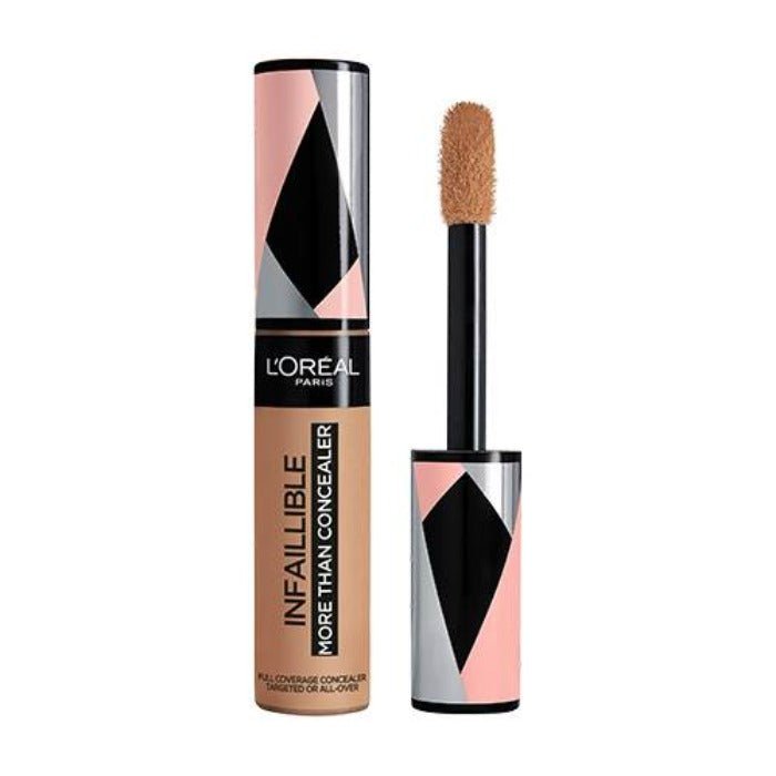 L'Oreal Paris Infallible More Than Concealer 11ml, Full Coverage, Flawless Matte Finish #color_332 Amber