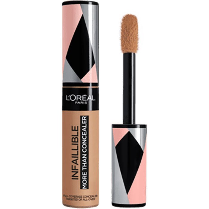 L'Oreal Paris Infallible More Than Concealer 11ml, Full Coverage, Flawless Matte Finish #color_330 Pecan