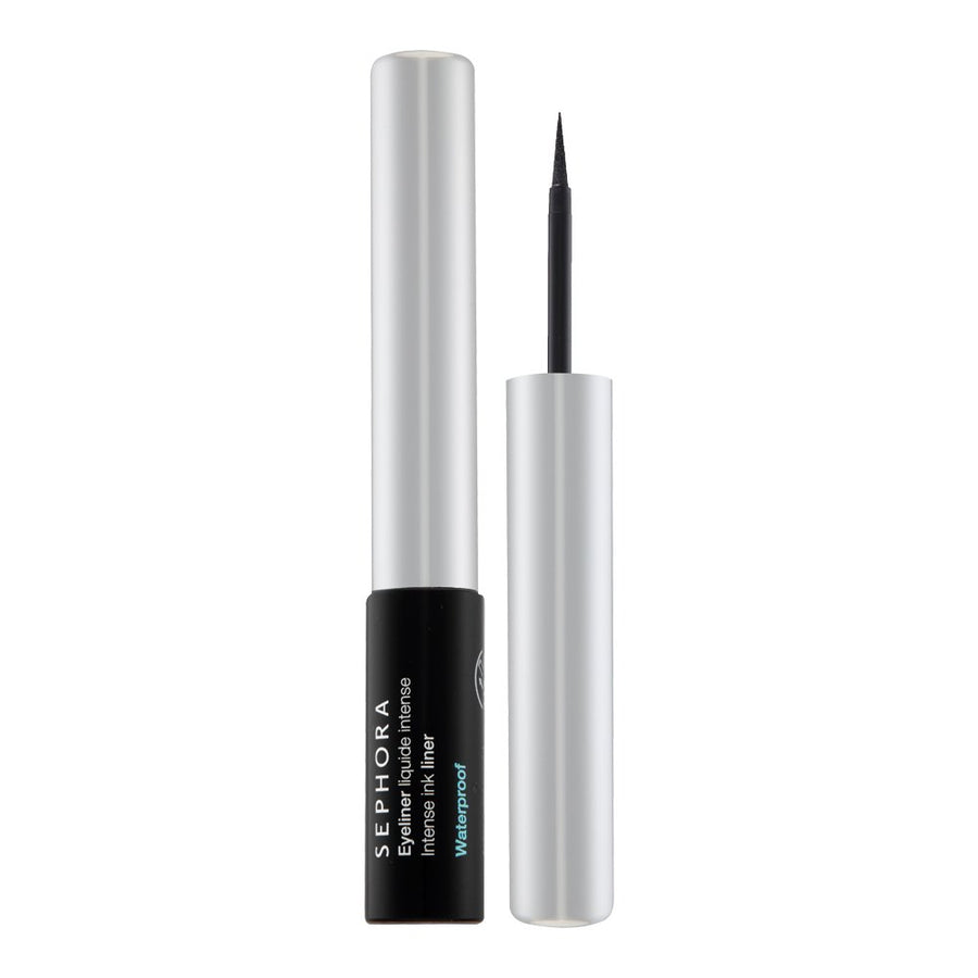 Sephora Intense Ink Liquid Waterproof Eyeliner 2.8ml Satin Deep Black | Ramfa Beauty