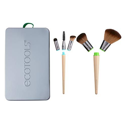 Ecotools Interchangeables Daily Essentials Total Face Kit 5 Brushes Makeup Brush Set