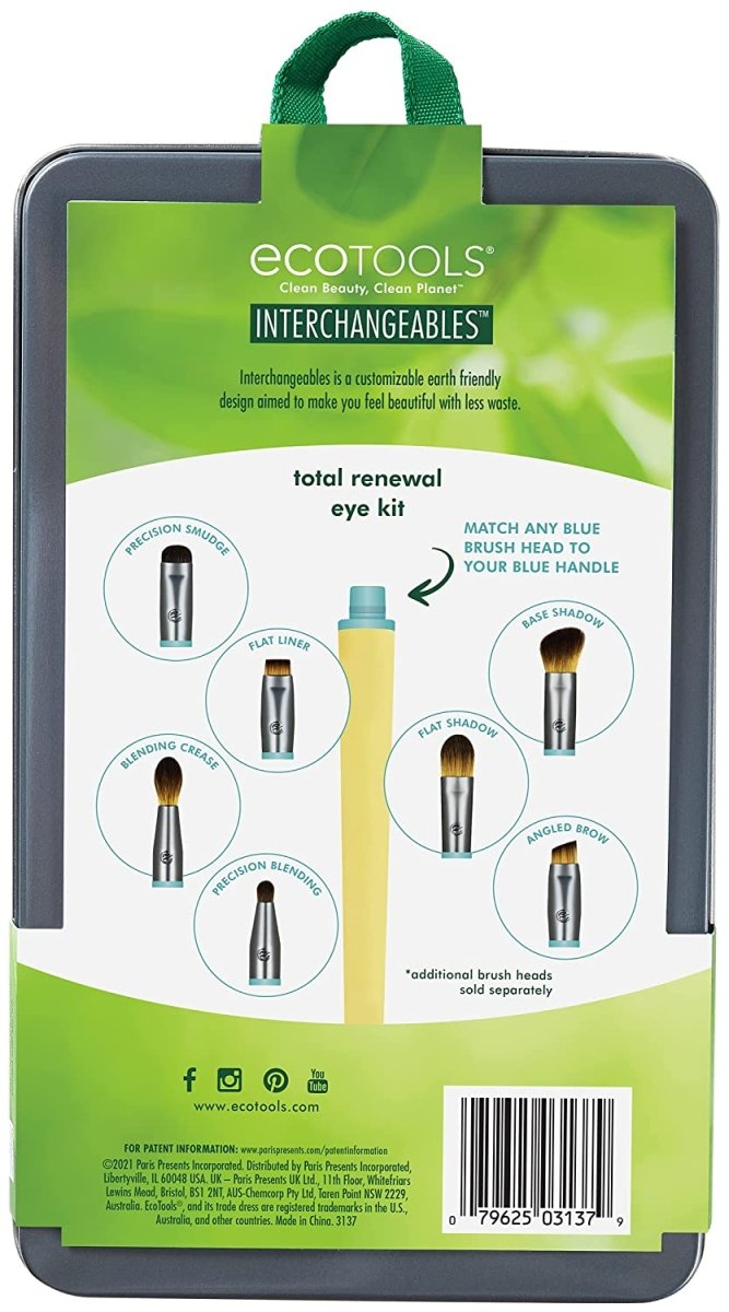 Ecotools Interchangeables Makeup Brush Set 7 Brushes