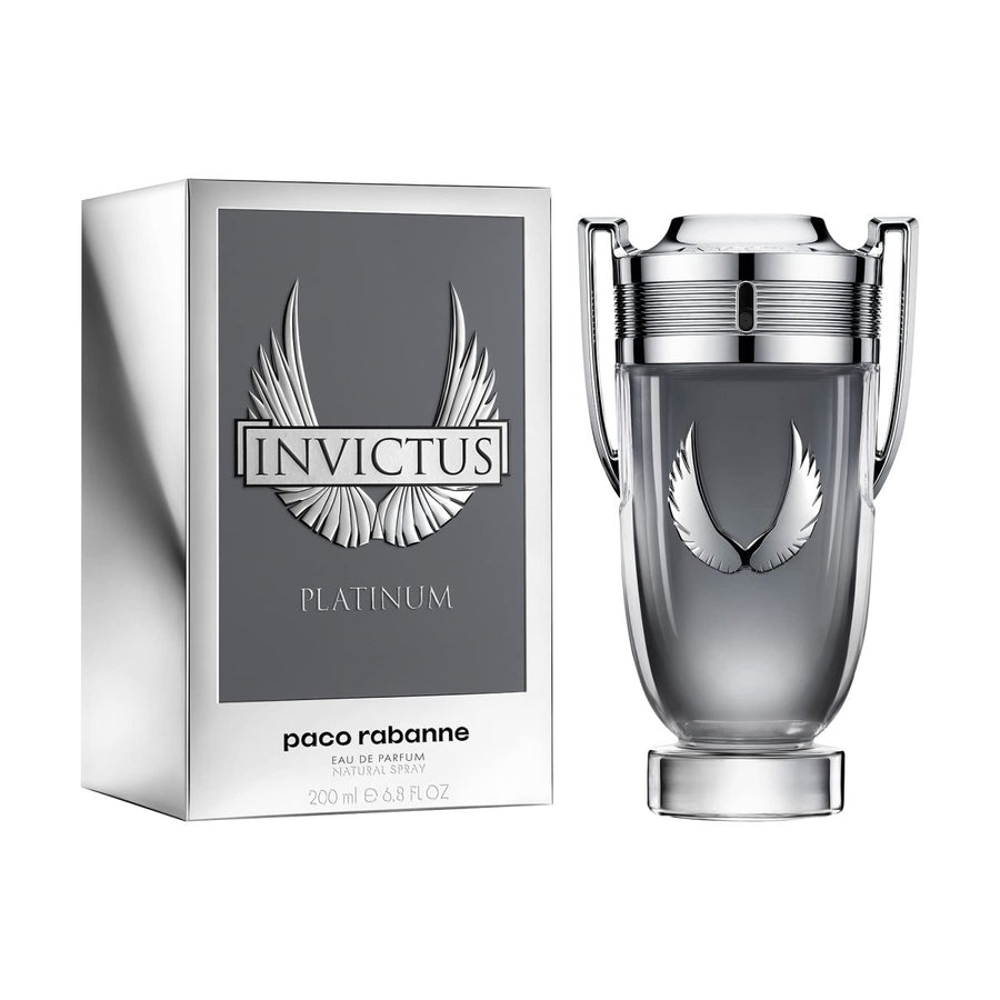 Paco Rabanne Invictus Platinum Men Perfume 6.8oz 200ml EAU DE PARFUM SPRAY  