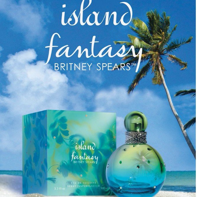 Britney Spears Island Fantasy Women Perfume 3.4oz 100ml EAU DE TOILETTE SPRAY  