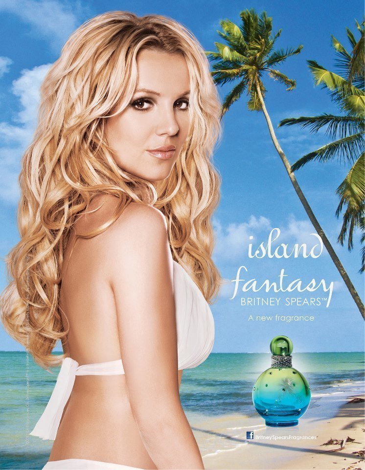 Britney Spears Island Fantasy Women Perfume 3.4oz 100ml EAU DE TOILETTE SPRAY  