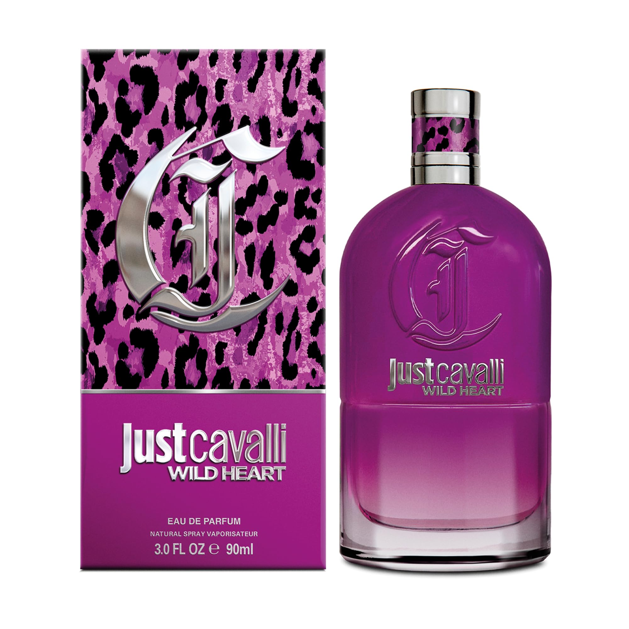 Roberto Cavalli Just Cavalli Wild Heart For Her EDP Perfume 3oz 90ml EAU DE PARFUM SPRAY      