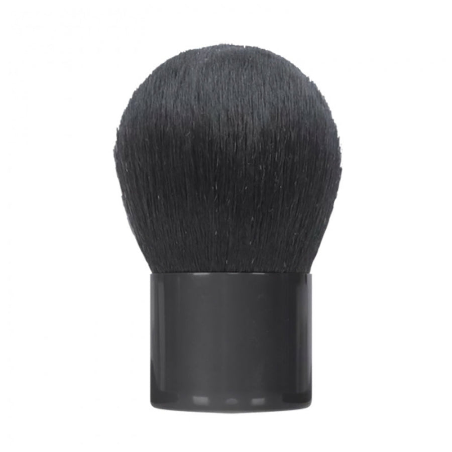 Kryolan Kabuki Bag Brush Makeup Brushes, Half-Round Synthetic Brush, Powder Application