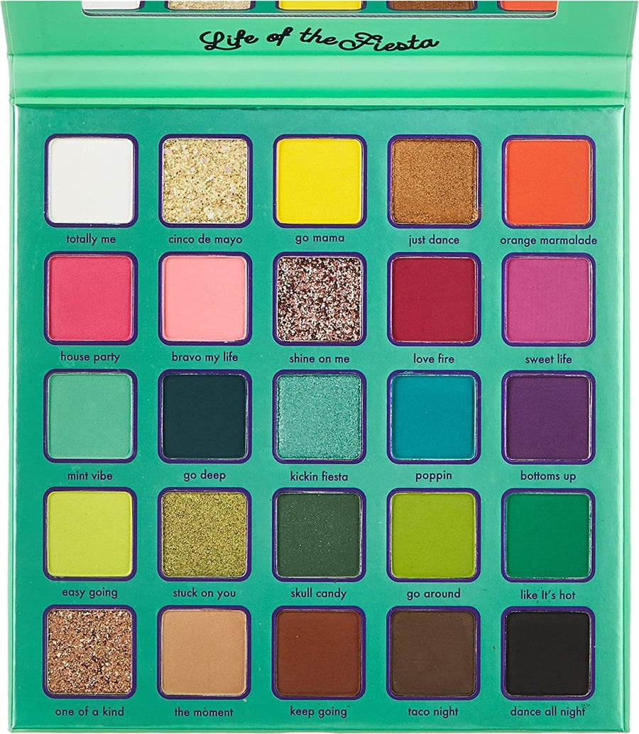 Kara Beauty Eyeshadow Palette 25 Color 32.7g #color_Life of the Fiesta ES097