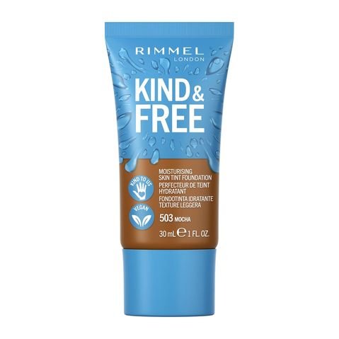 Rimmel Kind & Free Moisturising Skin Tint Foundation 30ml, Lightweight, Sheer Formula #color_ 503 Mocha