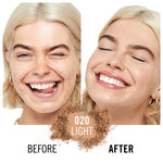 Rimmel Kind & Free Pressed Powder 10g, Instantly Mattifies Skin and Reduces Shine, Perfume Free #color_020 Light