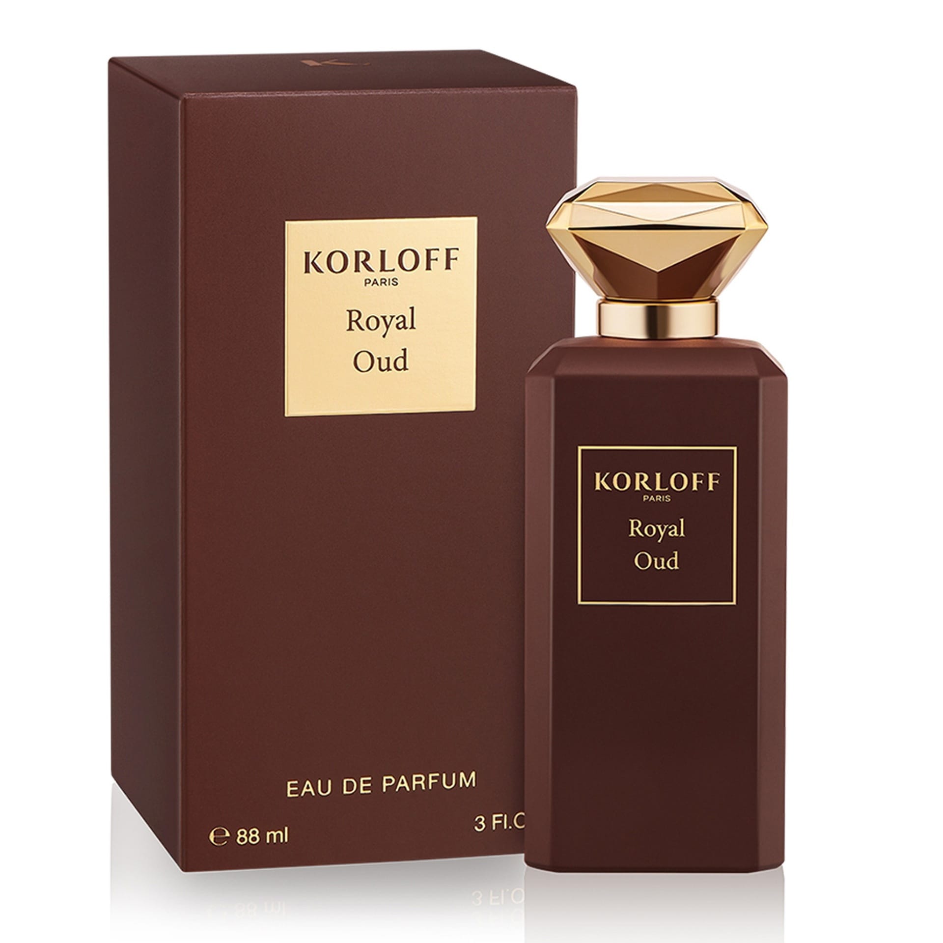 Korloff Paris Royal Oud EDP Perfume 2.9oz 88ml EAU DE PARFUM SPRAY