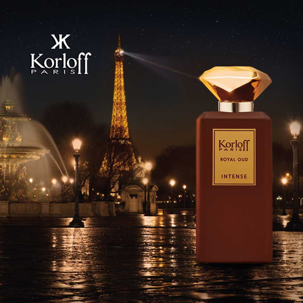 Korloff Paris Royal Oud Intense EDP Women Perfume 2.9oz 88ml EAU DE PARFUM SPRAY