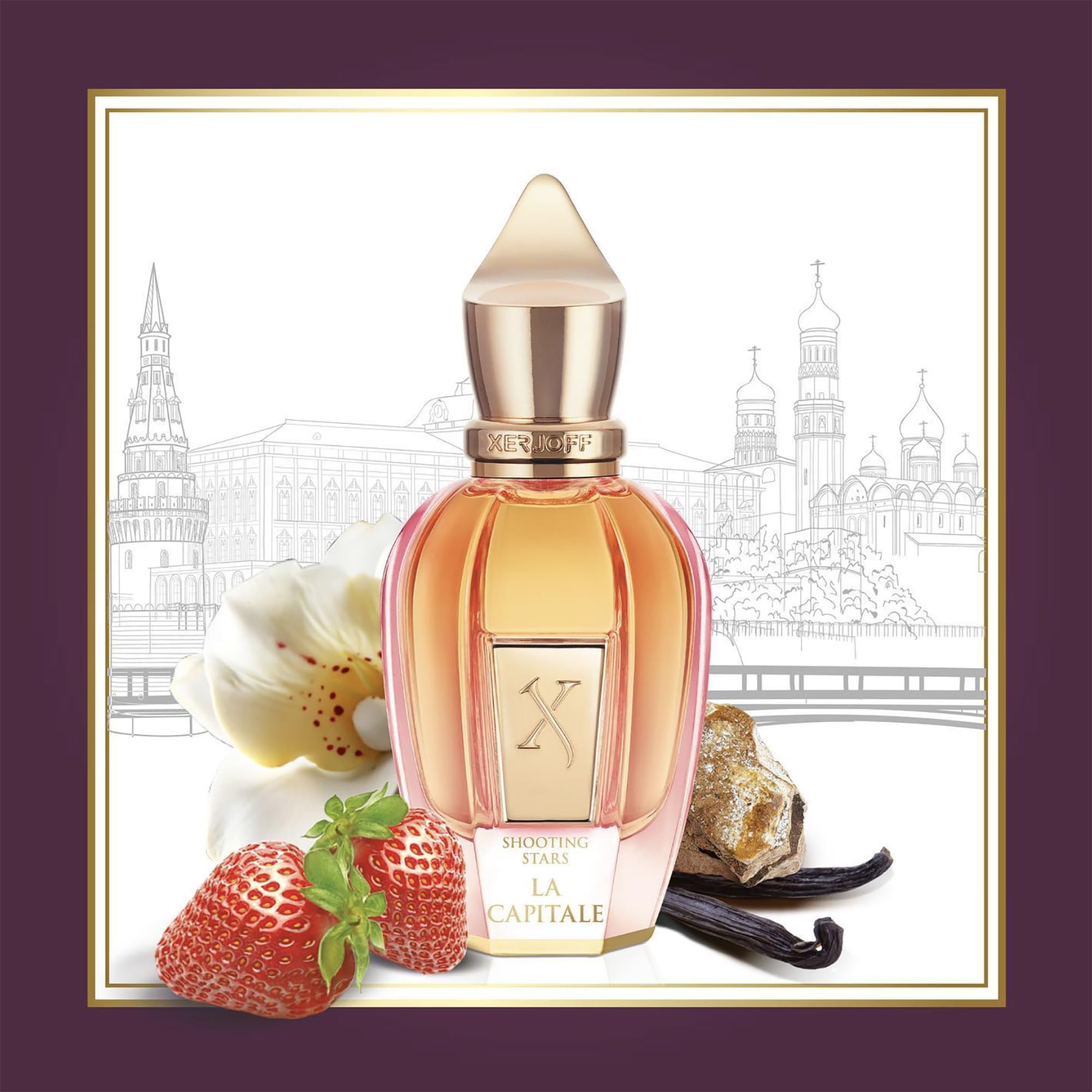 Xerjoff la capitale EDP Women Perfume 1.7oz 50ml EAU DE PARFUM SPRAY