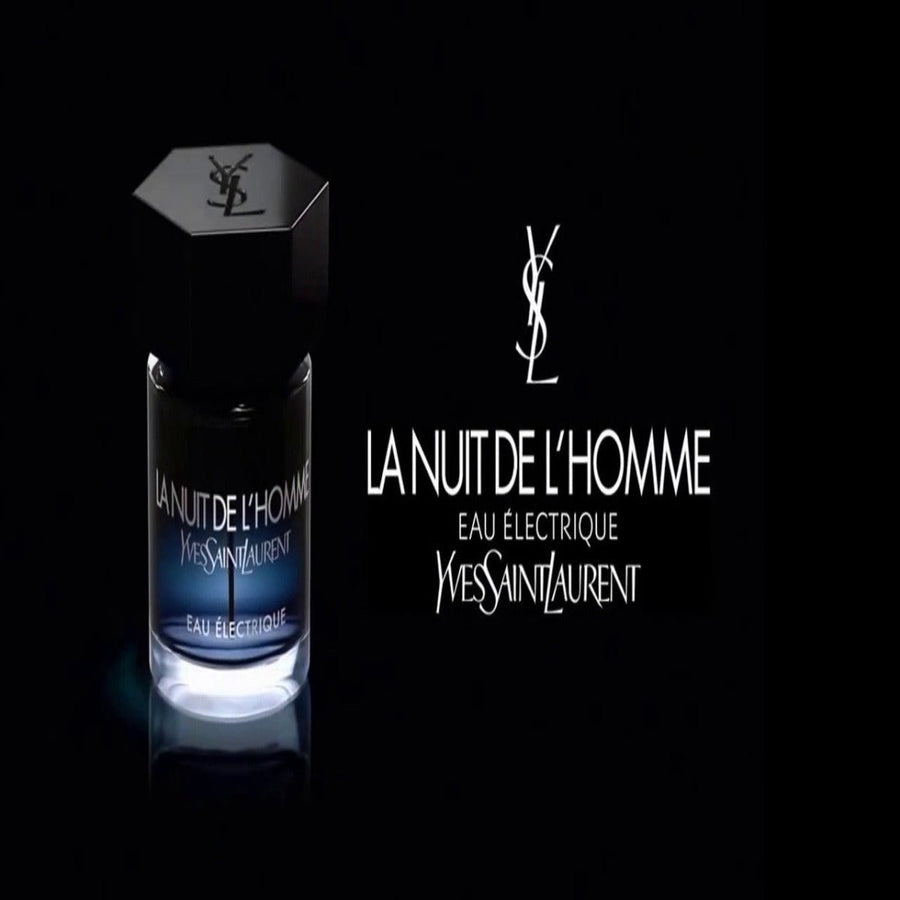 Yves Saint Laurent La Nuit De L'Homme Eau Electrique Men Perfume 3.4oz 100ml EAU DE TOILETTE SPRAY  