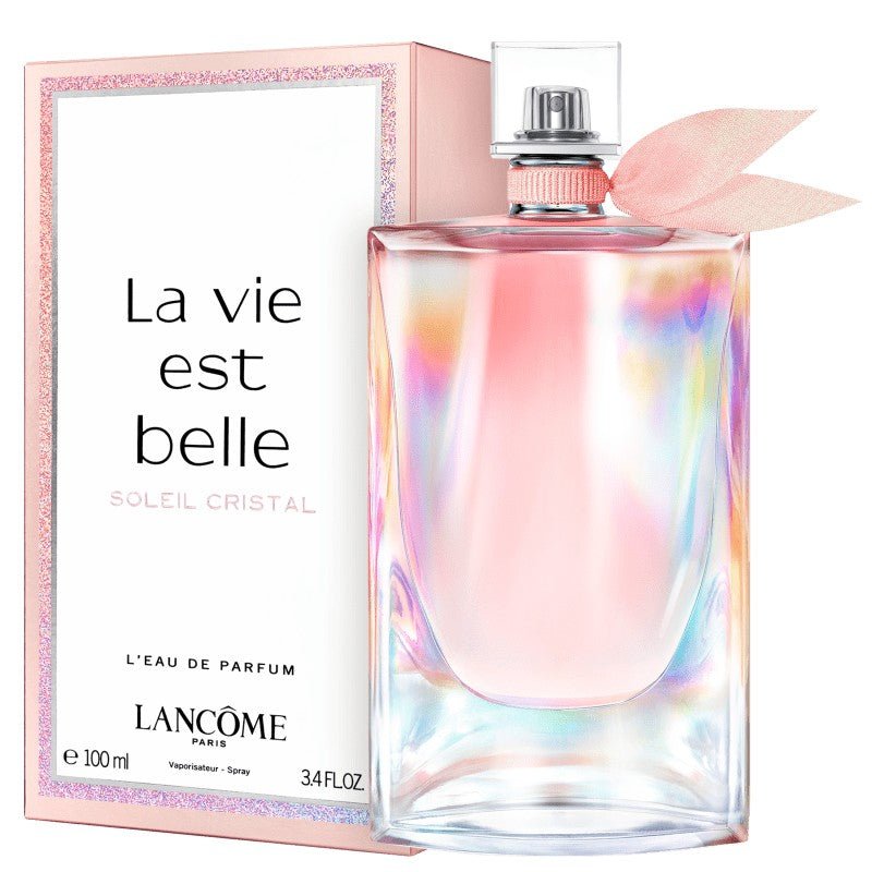 Lancome La Vie Est Belle Soleil Cristal Women Perfume 3.4oz 100ml EAU DE PARFUM SPRAY  