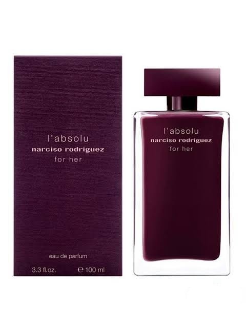 Narciso Rodriguez L'Absolu Women Perfume 3.3oz 100ml EAU DE PARFUM SPRAY  